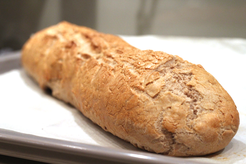 Amuse bouchehoz friss diós kenyér készült